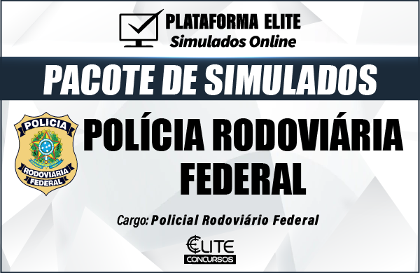 Pacote de Simulados da Polícia Rodoviária Federal